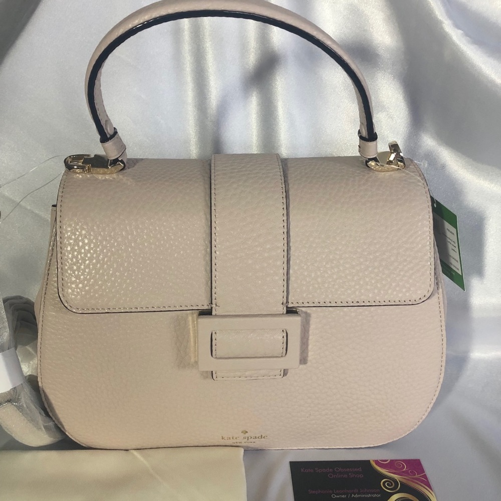 NWT Kate Spade Carlyle Street Justina Warm Marshmallow PXRU8291